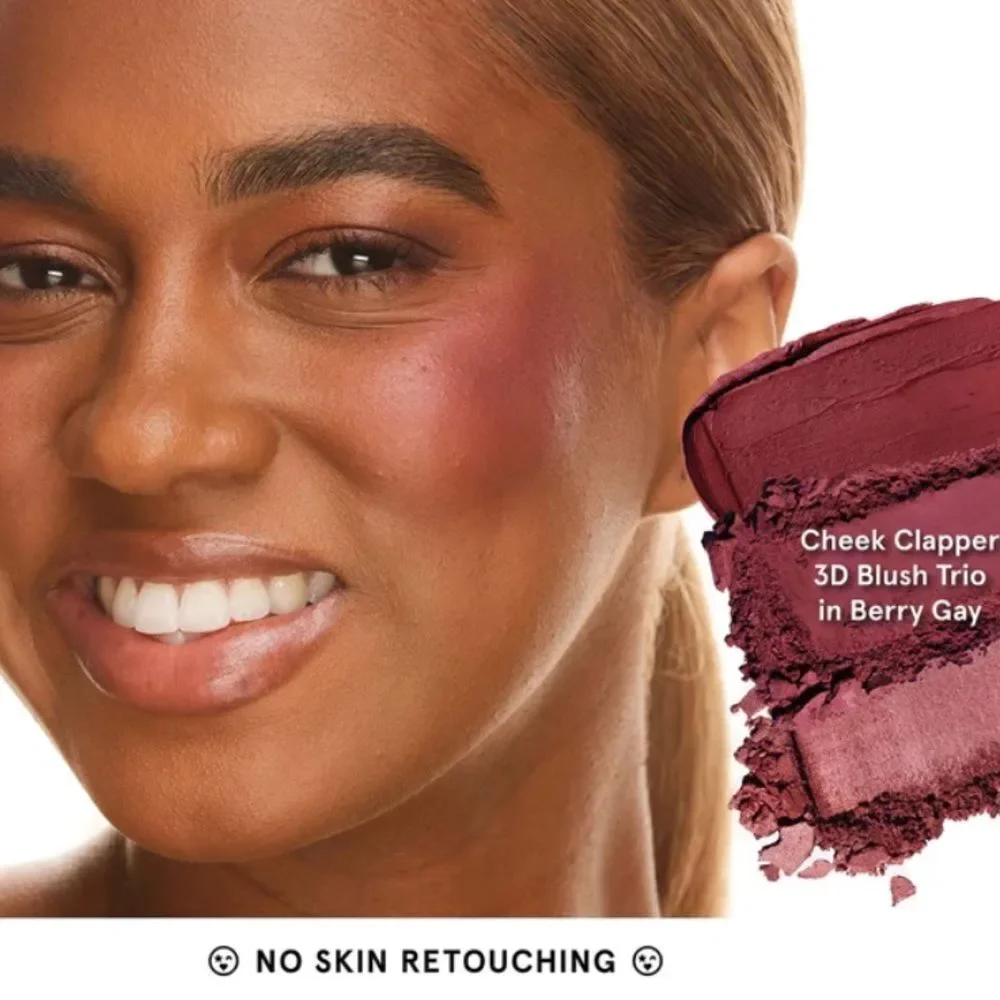O/S One Size by Patrick Starrr Cheek Clapper 3D Blush Trio in Berry Gay